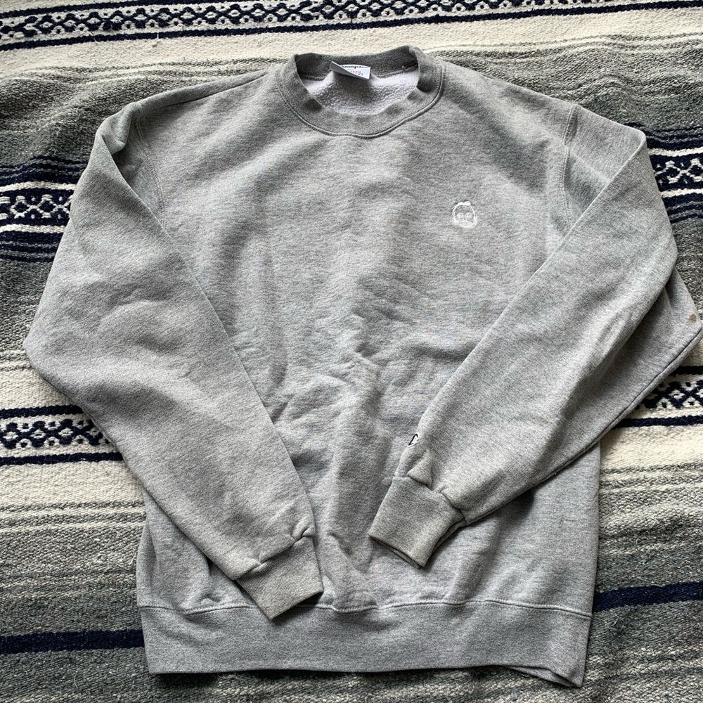 Champions Grey Custom Sweater Size M